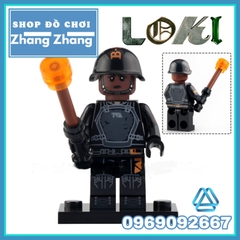 Đồ chơi xếp hình Lady Loki Tva gồm Mobius - Renslayer - Sylvie - He Who Remains Minifigures Xinh X0318