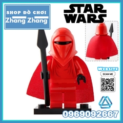Xếp hình Star Wars Obi-Wan Imperial Guard Stormtrooper Darth Vader Jar Binks Han Solo Lego Minifigures Lele C015 022