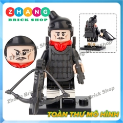 Xếp hình Đại quân Đại Tần của Tần Thủy Hoàng Xuân thu chiến quốc Lego Minifigures Koruit KT1088