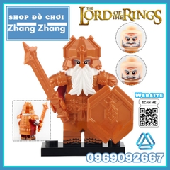 Đồ chơi xếp hình tộc chiến binh người lùn Mountain Dwarf trong The lord of the ring Minifigures Koruit KT1054