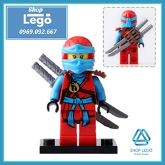 Xếp hình Ninjago : Masters of Spinjitzu Mới nhất Pythor Kozu 2019 Lego Minifigures Xinh X0143
