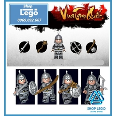 Xếp hình Quân Quần hùng Tam Quốc của Lữ Bố cường bá Lego Minifigures Decool 20300 300A