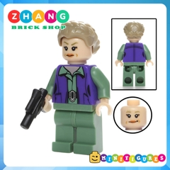 Xếp hình Star Wars Finn - Padawan - K-3PO - Yoda - Gungan - Malakili - Jedi - Leia Lego Minifigures Pogo PG8049