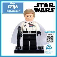 Xếp hình Star Wars Han Solo Palpatine Chirrut Imwe Obi-Wan Kenobi Darth Malgus Krennic Leia Lego Minifigures Pogo PG8024