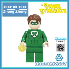 Xếp hình DC's Crime Syndicate Grid Power Ring Johnny Quick Superwoman Ultra Man Deathstorm Lego Minifigures Kopf KF6104