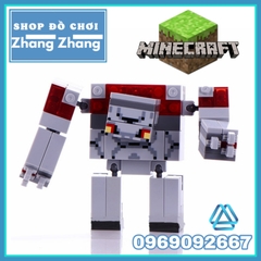 Xếp hình MineCraft Redstone Golem - Creeper - Zombie - Wither Skeleton - Blaze - Wither Lego Minifigures Xinh X0294