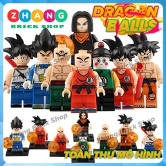 Xếp hình Dragon Ball Android 17 - Krillin
- Tien Shinhan
- Chiaotzu
- Goku - Vegeta Lego Minifigures Koruit KT1007
