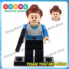 Xếp hình Star Wars Skywalker - Jinn - Leia Ahsoka - Savage - Protocol Droid - Windu - Padme Lego Minifigures Pogo PG8028