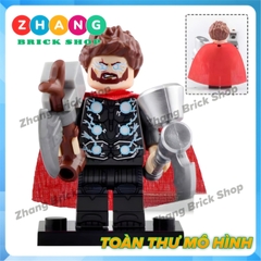 Xếp hình Thanos Nebula Thor Black Widow Vision Hawkeye Captain Avengers : Infinity War Lego Minifigures Koruit KT1025