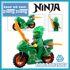Xếp hình Ninjago Jay - Zane - Kai - Lloyd - Nya - Cole - Ice Emperor - General Vex Lego Minifigures PRCK 61015