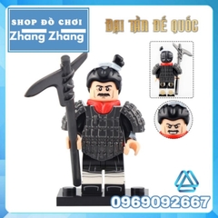 Xếp hình Đại quân Đại Tần của Tần Thủy Hoàng Xuân thu chiến quốc Lego Minifigures Koruit KT1088