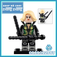 Xếp hình Yelena - Taskmaster - Black Widow - Iron Maiden - Red Guardian Lego Minifigures Xinh X0289