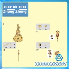 Xếp hình Titans Superboy Atom Smasher Metamorpho Negative Iron Man Vulture Stan Sandman Lego Minifigures Kopf KF6072