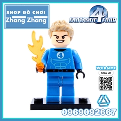 Xếp hình Aquaman Mr Fantastic Catwoman Joker Nick Fury Human Torch Wonder Woman DC Comics Lego Minifigures Xinh 051 059