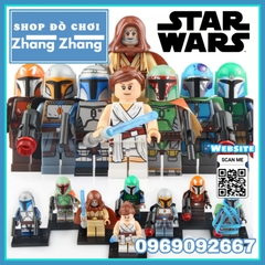 Xếp hình Star Wars Rey
 - Boba Fett
 - Ben Kenobi 
 - Jango Fett
 - Mandalorian Warrior Lego Minifigures G G0102