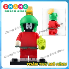 Đồ chơi xếp hình Bugs Bunny gồm Lona Bunny - Road Runner - Marvin - Daffy Duck - Sylvester Minifigures 91001 91006