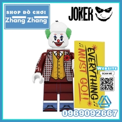 Xếp hình Joker tuyển tập tội phạm Gotham Lego Minifigures Kopf KF6110
