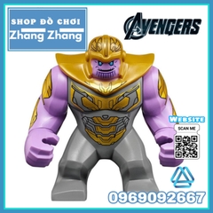Xếp hình Avengers Nick Fury  - Thor - Iron Man - Hawkeye - Nebula - Spider Man Thanos Lego Minifigures POGO PG8250