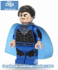 Đồ chơi Xếp hình Lantern Super man gồm General Zod - Blue Lantern - Red Son Super man Minifigures Lele D001 008