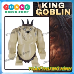 Xếp hình Vua của tộc yêu tinh The Goblin King trong The Lord of the Rings Lego Minifigures MG1016