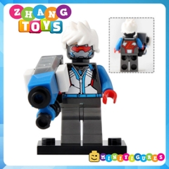 Xếp hình Over Watch D.Va Reinhardt Wihelm Jesse Mccree Reaper Soldier 76 Shimada Hanzo Mercy Lego Minifigures Xinh X0230