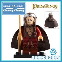 Xếp hình Frodo Gandalf Thranduil Elrond Lake-town Galadriel Arwen Merry Lego Minifigures Pogo PG8148