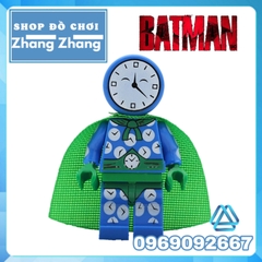 Xếp hình Harley Quinn - Loki - Clock King - Superman - Aquaman - Batman - Cyborg Scarecrow Lego Minifigures Pogo PG8068