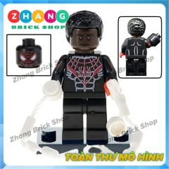 Xếp hình Agent X, Green Goblin, Spider-Armor, Miles Morales siêu anh hùng Lego Minifigures POGO PG8096