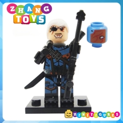 Xếp hình Justice League Batman - Wonder Woman - Luther - Deathstroke - Red Hood - Super man Lego Minifigures Xinh X0108