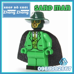 Xếp hình Sandman Wesley Dodds New Earth Lego Minifigures Kopf kf8026 KF416