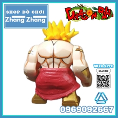Xếp hình Dragon Ball Z: Broly – Second Coming Super Saiyan huyền thoại Bigfigures Lego Minifigures Kopf Kf6073 kf749