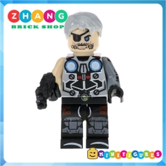 Xếp hình Dr. Nemesis 
 - Colossus 
 - Sabretooth 
 - Bishop
 - Executioner Siêu anh hùng Lego Minifigures POGO PG8081