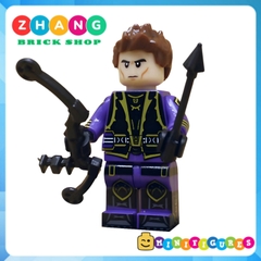 Xếp hình Iron Man
- Captain America - Deadpool
- Hawkeye
- Hulk - Rocket Racoon - Loki Lego Minifigures POGO PG8271