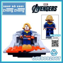 Đồ chơi Xếp hình SpiderMan Thor gồm Star Lord Vision - Captain Marvel Thanos - Nick Fury Minifigures Lele 34074
