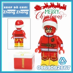 Xếp hình Giáng sinh Batgirl - Black Panther Cyclops Falcon Red Robin Flash Marry Christmas Lego Minifigures POGO PG8189