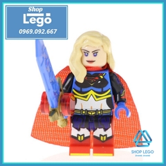 Xếp hình Deadpool Harley Quinn Robin Dr Strange Supergirl Dawnbreaker Dawn Flash DC Comics Lego Minifigures Pogo PG8164