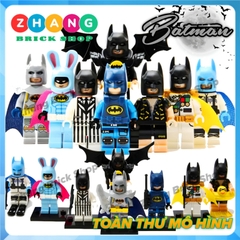 Mô hình nhân vật người dơi Batman Robin quà tặng trang trí bánh sinh nhật gotham POGO PG8047 Zhang Brick Shop