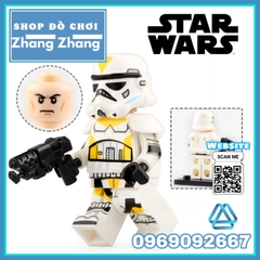 Xếp hình Star Wars Stormtrooper - Captain Phasma - Clone Trooper - Darth Vader Lego Minifigures Koruit KT1035