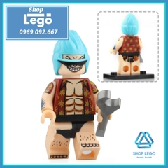Xếp hình One Piece Sanji
- Frank
- Luffy
- Sakazuki Akainu
- Edward - Garp Lego Minifigures Koruit KT1008