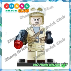 Đồ chơi xếp hình Star Wars gồm Rebel Trooper - Duros - Rodian - Jawa Storm Trooper Minifigures POGO PG8289