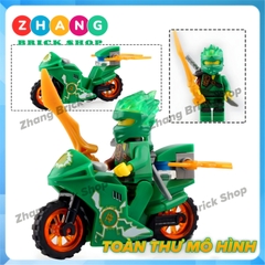 Xếp hình Ninjago Jay - Zane - Kai - Lloyd - Nya - Cole - Ice Emperor - General Vex Lego Minifigures PRCK 61015