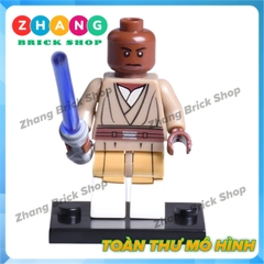 Xếp hình Star Wars Skywalker - Jinn - Leia Ahsoka - Savage - Protocol Droid - Windu - Padme Lego Minifigures Pogo PG8028