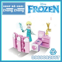 Xếp hình Elsa Nữ hoàng băng giá và Anna trong Frozen Lego Minifigures SY1372