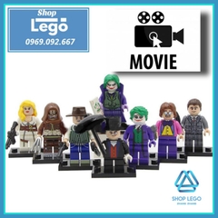 Xếp hình Joker cùng penguin - Scarecrow - Agent 13 - Toyman - Al Pacino Lego Minifigures POGO PG8144