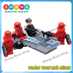 Xếp hình Star Wars First Order Trooper Battle mới nhất Lego Minifigures K-008