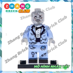 Xếp hình Deadshot Harley Quinn Prom Zombie Batgirl Batman Beyond Joker Spider-Man 2099 Lego Minifigures Pogo PG8143