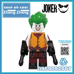 Xếp hình Joker tuyển tập tội phạm Gotham Lego Minifigures Kopf KF6110