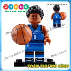 Xếp hình Kobe Bryant - Michael Jordan - LeBron James tặng kèm bóng rổ NBA Lego Minifigures Koruit KT1021