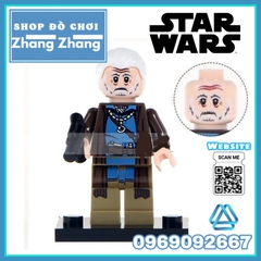 Xếp hình Star Wars Rebel - Imperial - Lor San Tekka - Stormtrooper - Tusken - AT-AT Lego Minifigures Lele C001 008