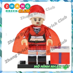 Mô hình nhân vật giáng sinh Hulk Deadpool Spider Man Wolverine Supergirl Groot Marry Christmas POGO PG8185